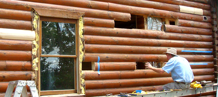 Log Home Repair Ballard County, Kentucky